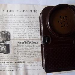 vintage ! massage cutané vibratoire phono " Clarphone " dans sa boite !