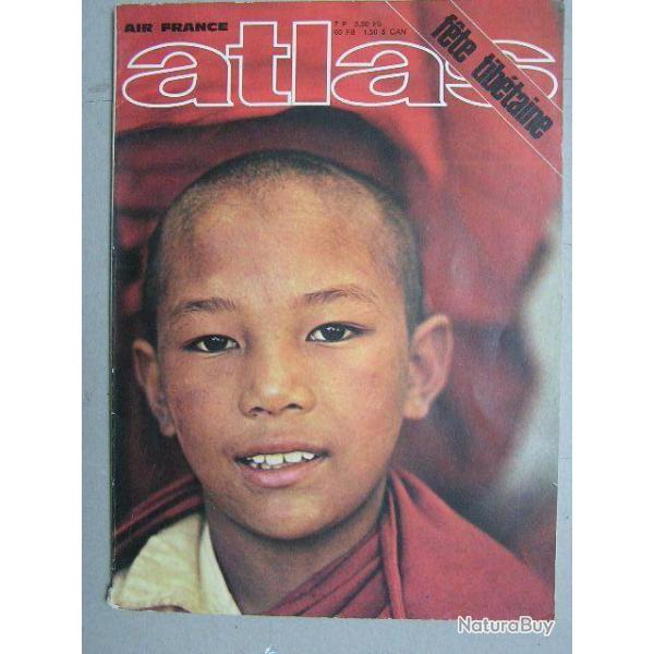 Atlas Air France N 106 Avril 1975. Fete Tibetaine