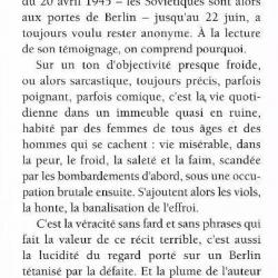 une femme à berlin journal 20 avril - 22 juin 1945 anonyme , grand format