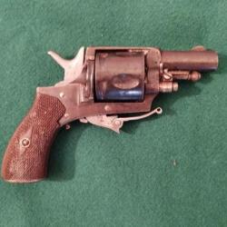 Revolver Buldog Liégois  fin du XIX siécle