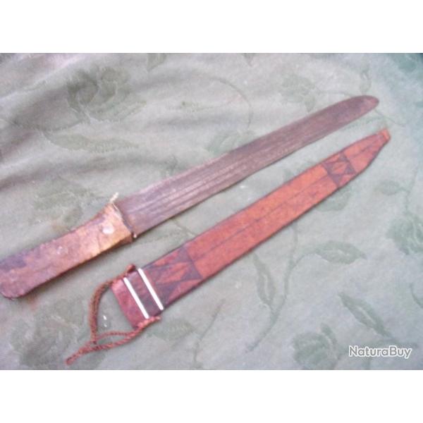 couteau africain  long  54 cm