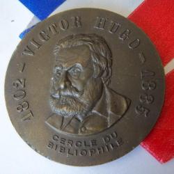 Victor Hugo cercle du bibliophile médaille collection vintage 57 grs