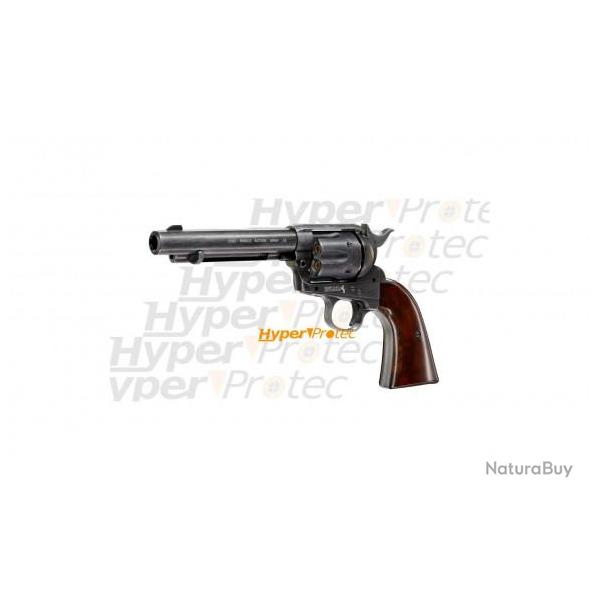 Revolver billes acier Colt Single Action Army 45 mtal noir antique