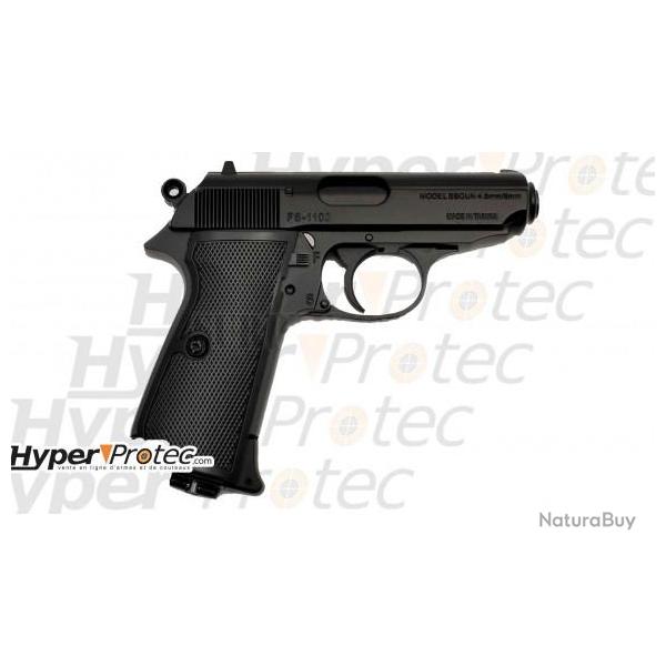 Pistolet Huntex H41 BB CO2 et billes acier