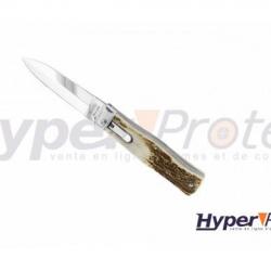 Couteau automatique Mikov Predator manche bois de cerf