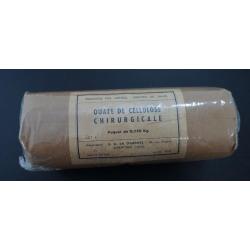 Paquet encore scellé de ouate de cellulose chirurgicale de 0.250g de 1959