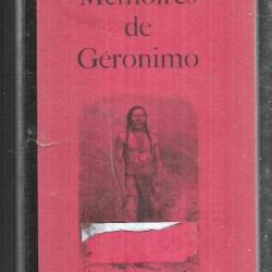 les mémoires de géronimo recueillis par s.m.barrett format poche