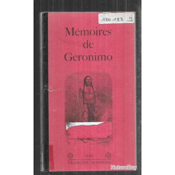 les mmoires de gronimo recueillis par s.m.barrett format poche