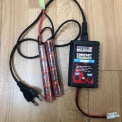 Batterie + chargeur intelligent airsoft