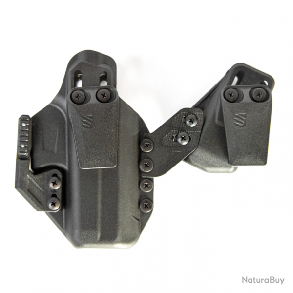 Holster inside Stache IWB Premium Kit Glock 19/23/32/44/45 Blackhawk - Noir - Glock 19 / 23 / 32 / 4