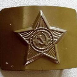 Original! Bouckle de ceinture de l'Armée Rouge Russe de WW2