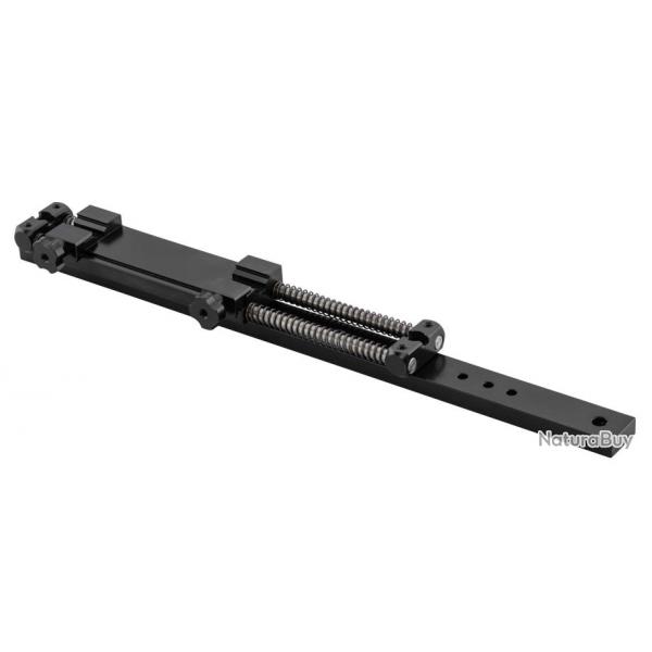 Compensateur de recul monobloc alu pour rail de 11 mm