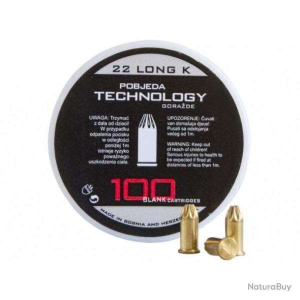 Balle à Blanc MaxxTech X100 Cal. 22 LR Munitions Balles 22LR