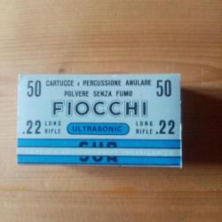 Boîte ancienne 22 LR Fiocchi ultrasonic