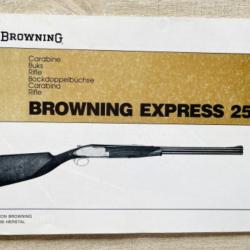 Notice Browning B25 Express Occasion
