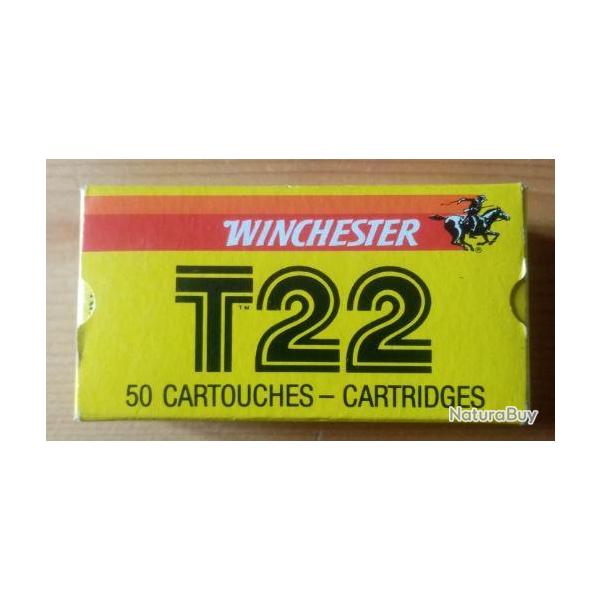 Bote ancienne 22 LR winchester T22