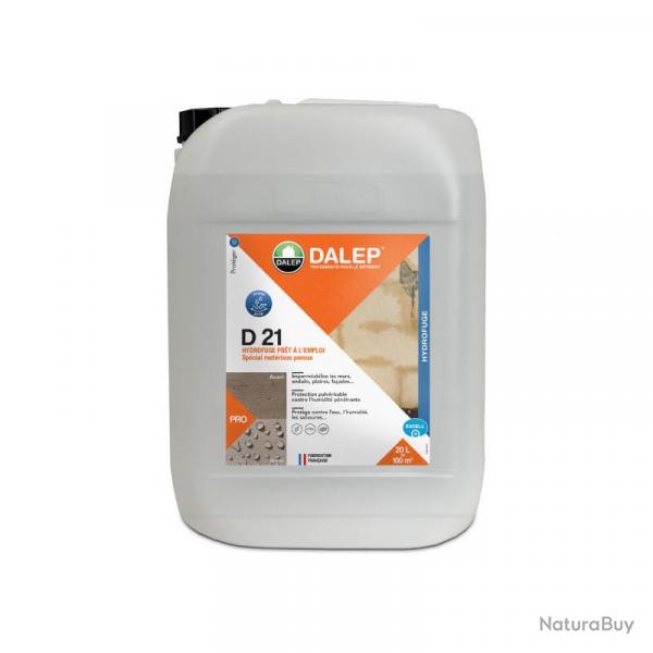 Hydrofuge Dalep D21 prt  l'emploi 20L spcial matriaux poreux