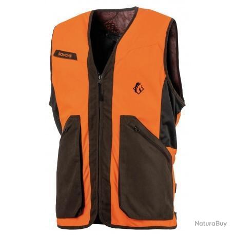 Gilet De Chasse Orange - Setter Anglais · Traqueur Chasse - 4