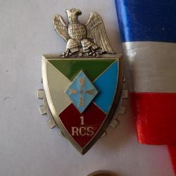 insigne TRAIN / 1° RCS - régiment de commandement et de soutien DELSART
