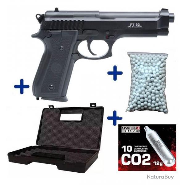 Pack Airsoft PT92 Abs Co2