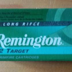 Boîte ancienne 22 LR Remington Target