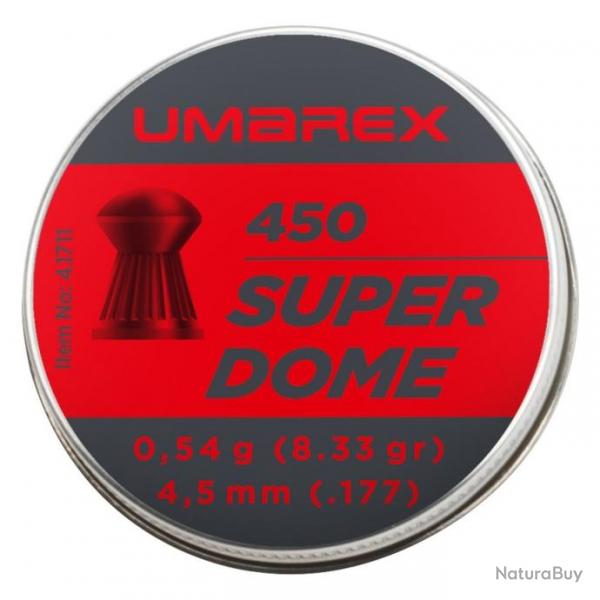 Plomb superdome Umarex tte ronde cal. 4.5mm 0.54g x450