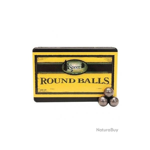 SPEER Balles rondes 11,53 mm - cal. 44/454 x100