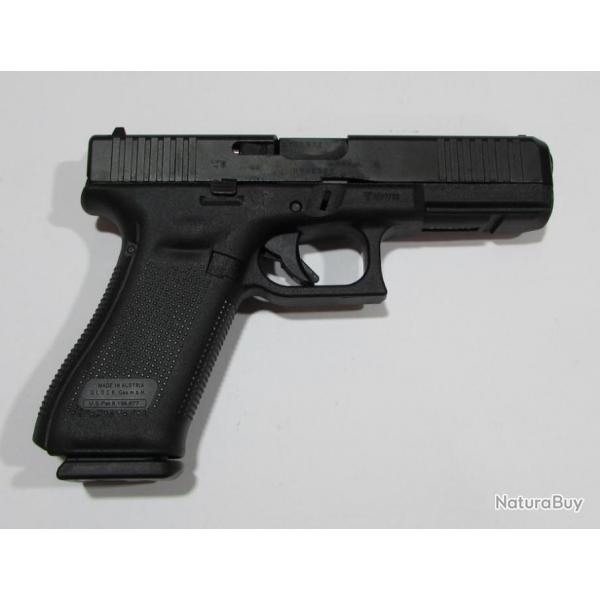 PISTOLET SEMI AUTOMATIQUE Glock 17 gen 5 FS, cal 9x19, neuf