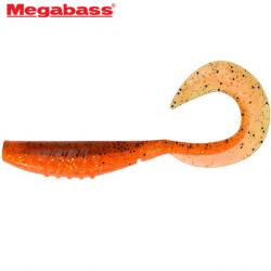 Leurre X Layer Curly 5 Megabass 12,5cm Tinsel orange"