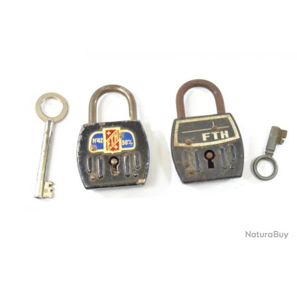 Lot cadenas vintage anciens FTH