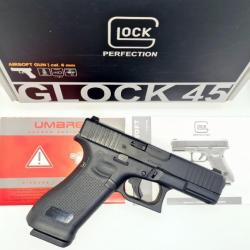 RÉDUCTION! Glock 45 GEN5 GBB UMAREX VFC PACK COMPLET SIGHT PHOSPHORESCENT BY PNA  NEUF&AMELIORER