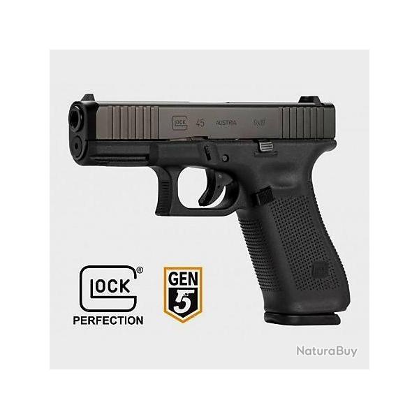 PRECOM 1 SEUL EN DISPO Glock 45 GEN5 GBB UMAREX VFC PACK COMPLET SIGHT PHOSPHORESCENT NEUF&AMELIORER