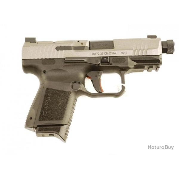Pistolet CANIK tp9-sub elite custom tungsten filet&eacute; calibre 9x19
