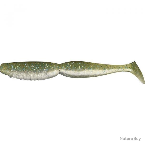 Leurre Souple Megabass Spindle Worm 10cm 10cm 8g Par 6 Light Green Peal