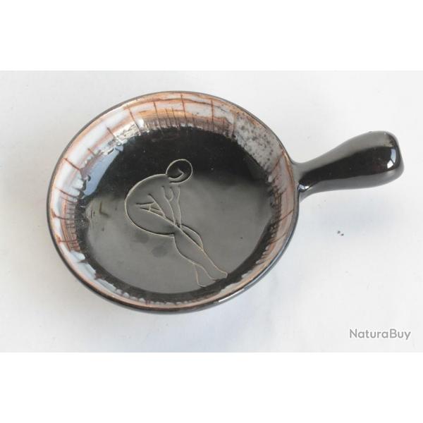 Polon cramique Claude VAYSSIER Cerenne Vallauris Femme nue