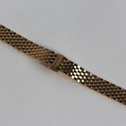 FREDERIQUE CONSTANT Bracelet pour montre acier doré 12 mm
