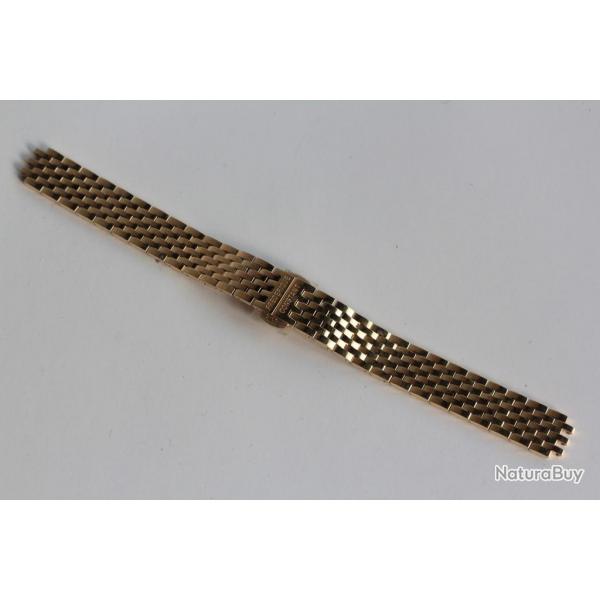 FREDERIQUE CONSTANT Bracelet pour montre acier dor 12 mm
