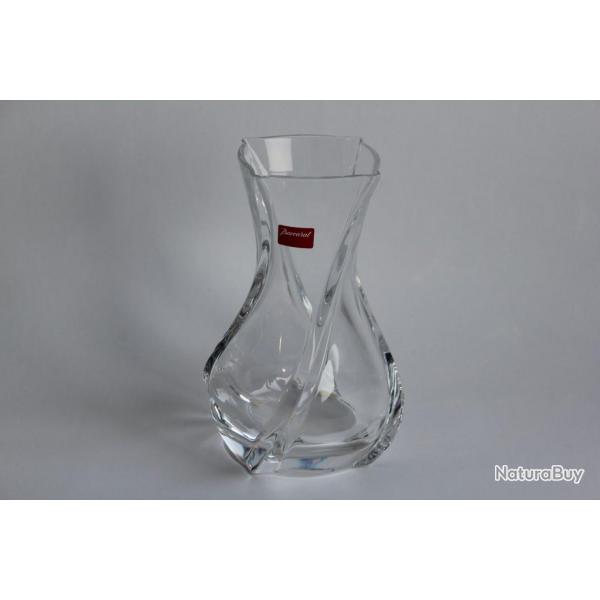 BACCARAT Vase cristal Serpentin