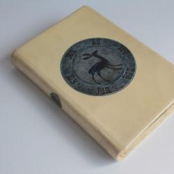 Livre Contes Romancero moresque reliure parchemin peinte 1921