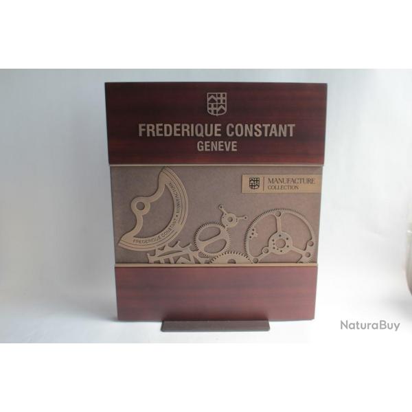 FREDERIQUE CONSTANT Prsentoir publicitaire Montre bois