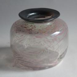 Vase verre soufflé Erwin EISCH 1980 Allemagne