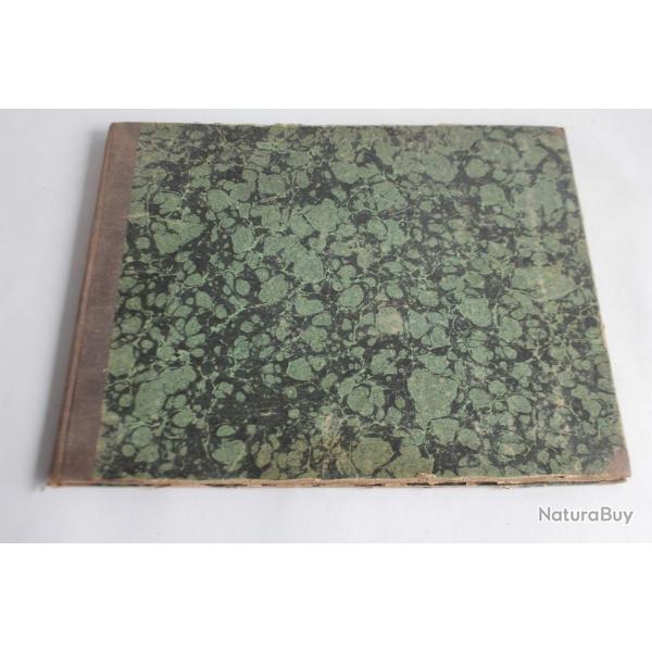 Livre carte Orbis terrarum antiquus in usum scholarum I.H.Moeller 1852