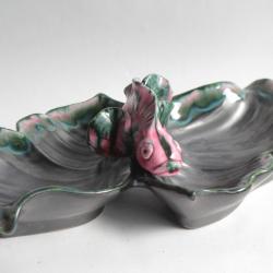 Plat céramique Poisson Hélène UGO Vallauris