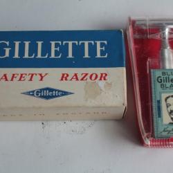Ancien rasoir Gillette Safety razor Set N°24 Vintage