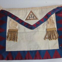 Tablier de Compagnon de l'Arche Royale Franc-Maçon