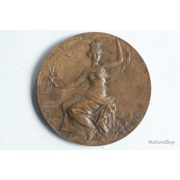 Mdaille Exposition Universelle de Paris 1900 Georges Lemaire