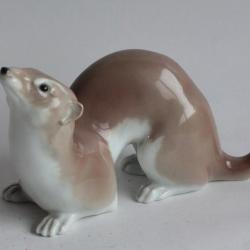 Hermine porcelaine Karl Ens Volkstedt Allemagne