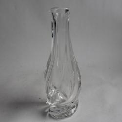 SAINT LOUIS Vase soliflore cristal torsadé
