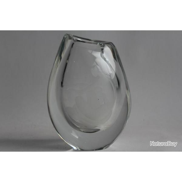 KOSTA BODA Vase cristal Femme Le Bain Vicke Lindstrand LG152