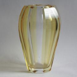 MOSER Vase bicolore Josef Hoffmann Art déco